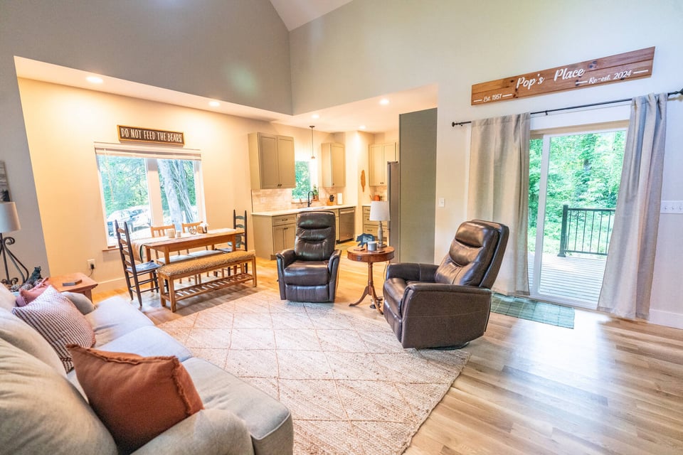 Bright and spacious interior renovation of a Kaizen Homes custom home