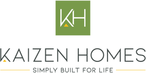 Kaizen Homes Logo with  Tag Line