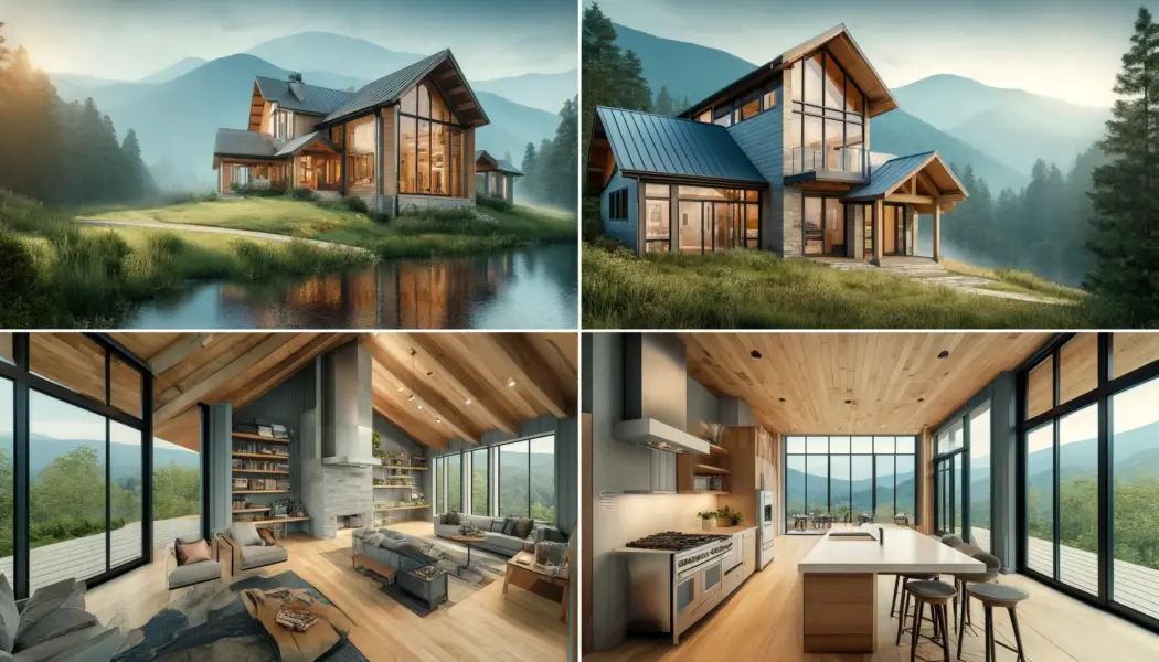 Kaizen Homes Mountain Modern Concept in the Blue Ridge Mountains